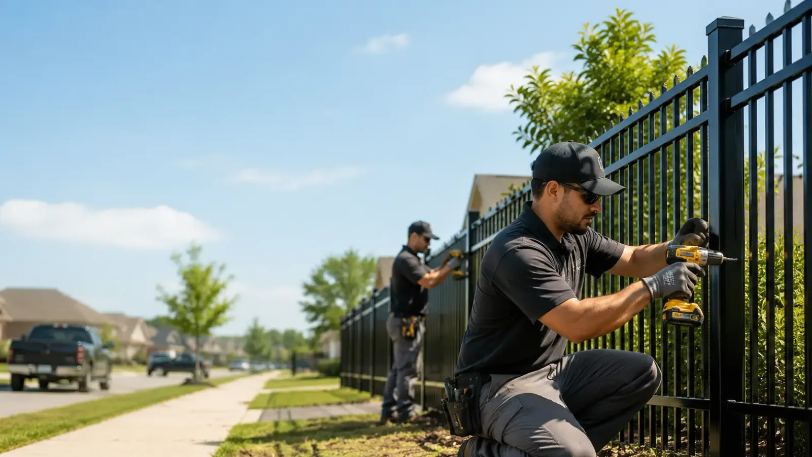 Metal Fence Installation in Redlands, CA